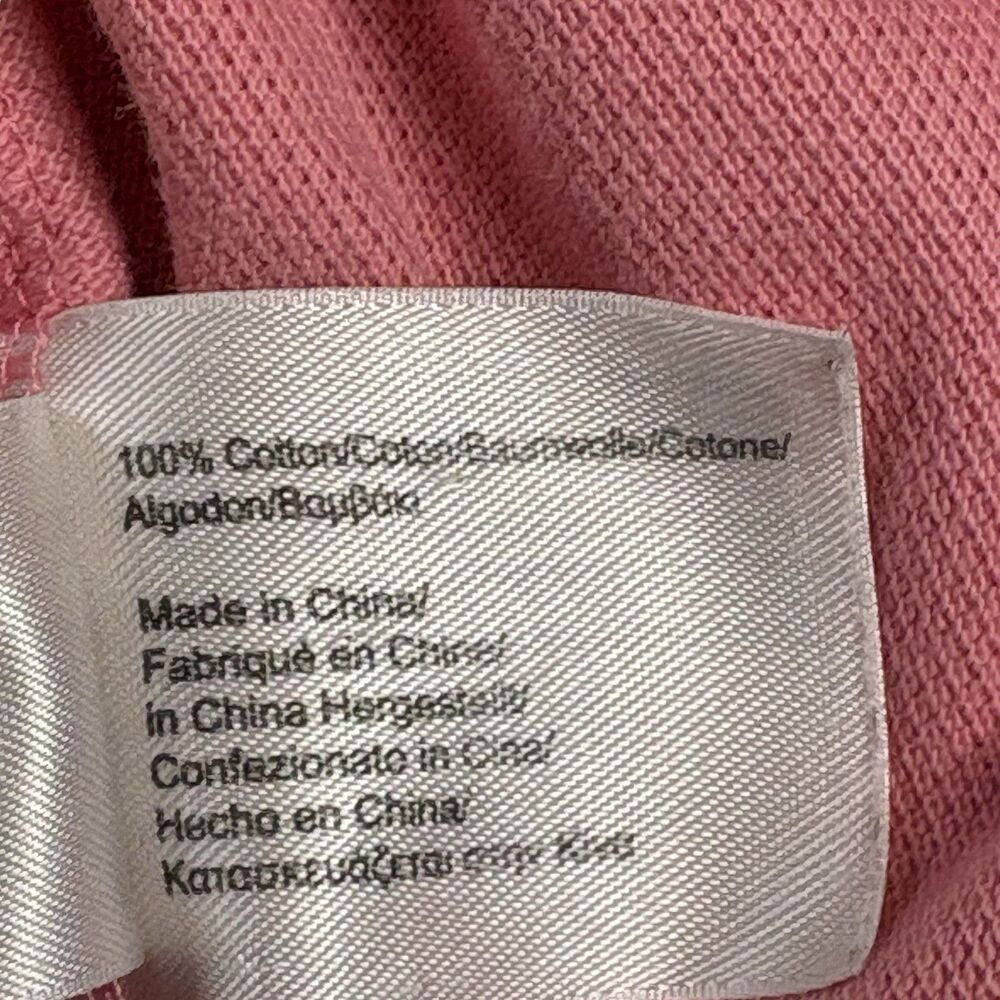 Brooks Brothers 346 Polo Shirt Mens Large Pink Green Logo Cotton Golf Preppy - Picture 7 of 13
